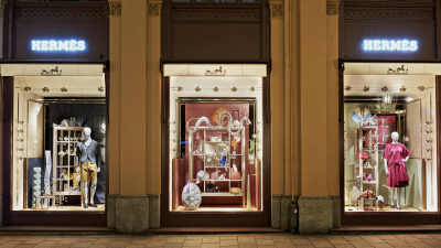 Hermès Wunderkammer window display Germany 2015